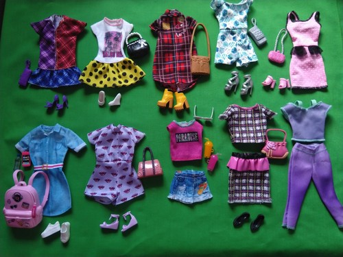 Barbie doll outfits shoes and - doll,