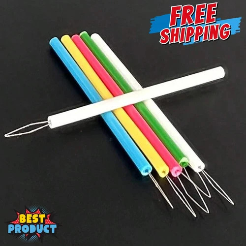 5pcs plastic needle threaders - 5pcs,