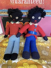 Vintage Knitted Rag Dolls