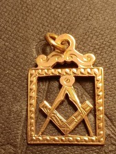 9ct Rare Rose Gold Pocket watch Fob.