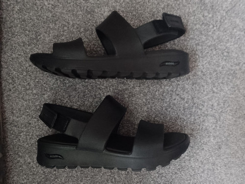 Pair black skechers - of,