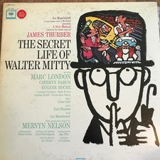 James Thurber - The Secret Life Of Walter Mitty (Original Cast Recording), LP, (