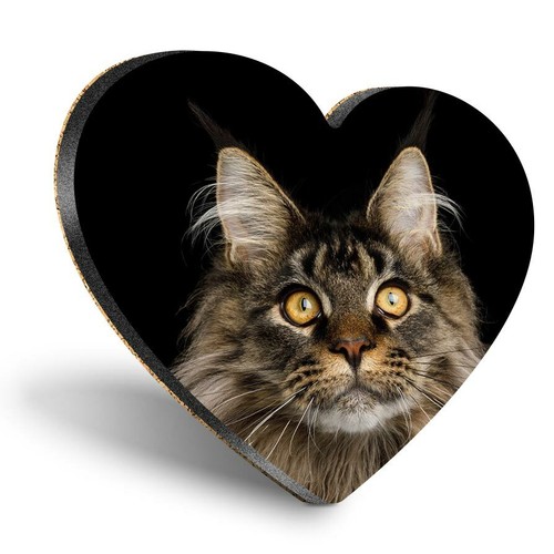 Heart mdf coasters large - -,
