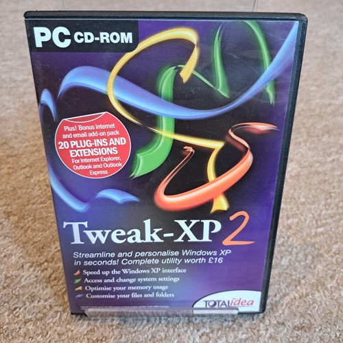 Tweak cd rom - tweak-xp, pc