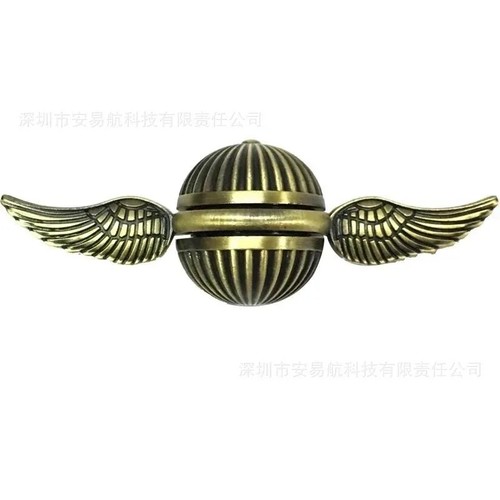 Golden snitch fidget - golden, spinner