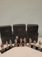 9x Antiqued Silver Plated