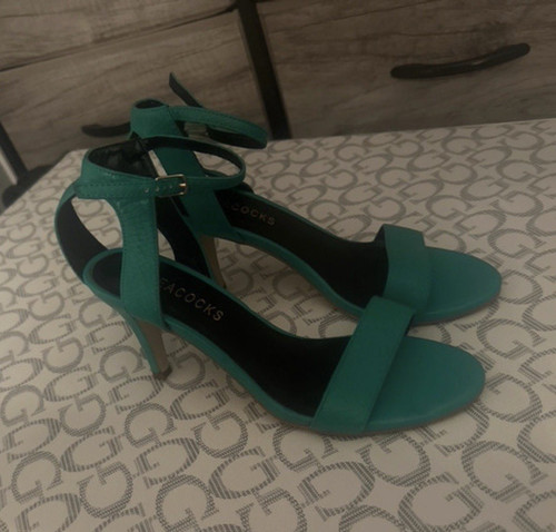Peacocks green strappy - green,