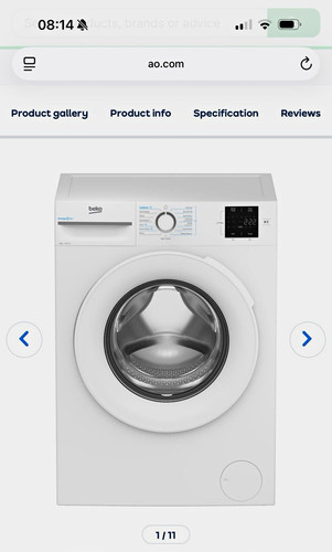 Beko energyspin front loading - beko,