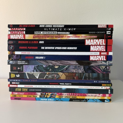 18x mixed graphic novel bundle - mixed,