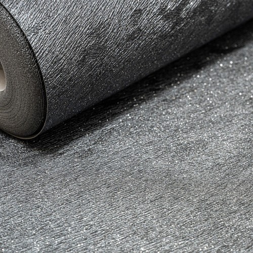 Plain black textured wallpaper - plain,