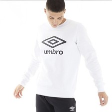 Umbro Men's Core Sweatshirt white/Black 
