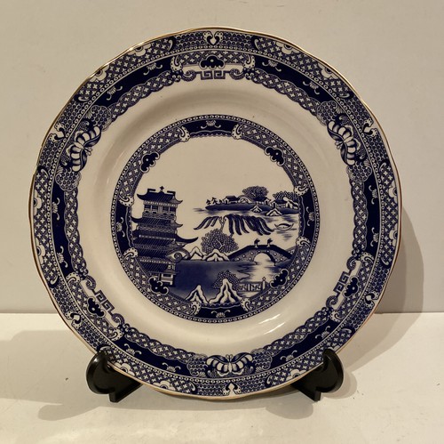 Ringtons willow pattern dinner - ringtons,