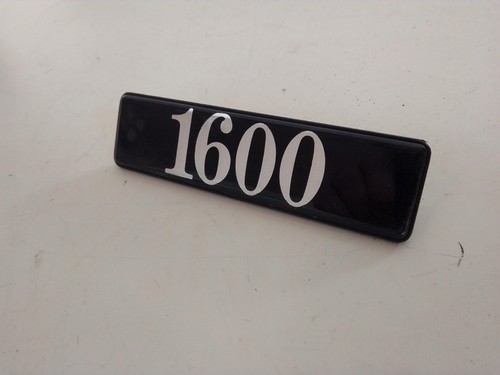 Emblem 1600 for lancia delta - 1600,