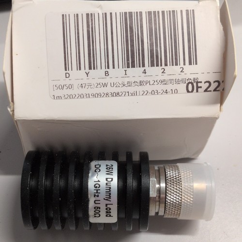 25w 50ω dummy load 1ghz - 50Ω,