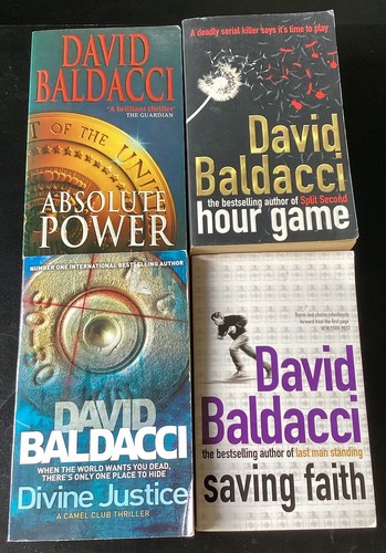David baldacci thrillers - 4, x