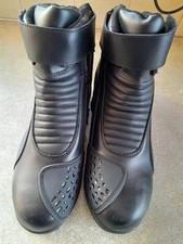 Mens Spada Waterproof Shortie Road/touring  Motorcycle boots Uk 9 Euro 43 New