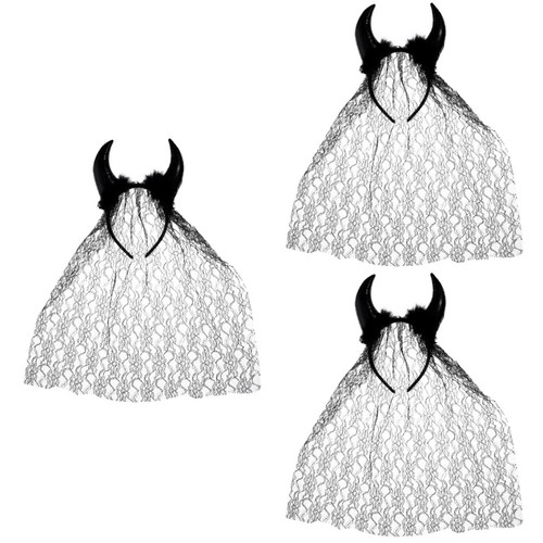 Halloween devil horns headband - devil,