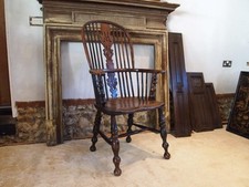Chair stunning Windsor George IV Yew & Elm c1820