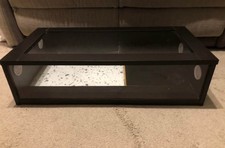 Large Reptile Vivarium Black Wooden