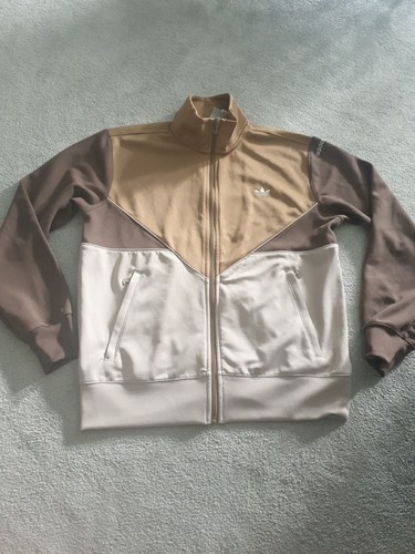 Adidas tracksuit top brown - adidas,