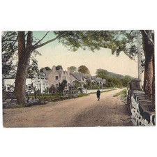 DINGWALL Craig Road, Old Postcard by Valentine Postmark Dunkeld 1929