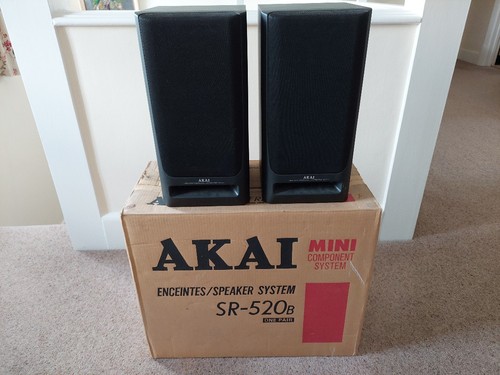 Pair akai 520b - sr-520b, speakers