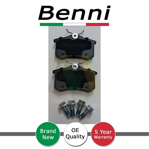 Brake pads set rear benni - set,