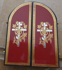 Russian  Triptych Icon  Christ