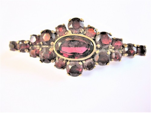 Antique brooch gold - gold, with