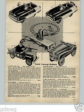 1956 PAPER AD Murray Pedal Car