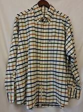 Mens BARBOUR TATTERSALLS Multi Check Cotton Shirt Size 2XL CG N09