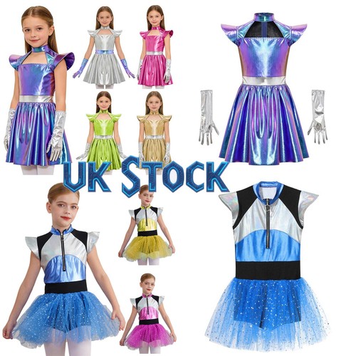Girls metallic tutu dance - metallic,