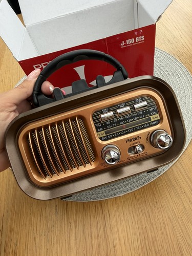 Retro radio bluetooth - retro,