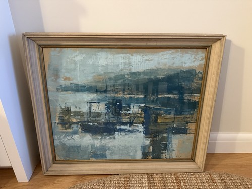 Vintage harbour gouache - vintage,