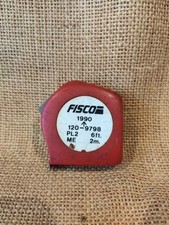 FISCO Tape Measure 6ft 2m