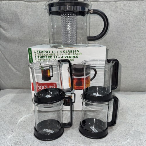 Bodum jasmine set with - 4, glass