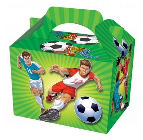 Boys football party - football, boxes