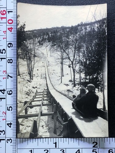 Winter sleigh ride bob sled - winter,
