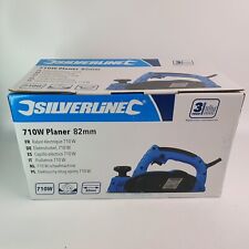 Silverline 128891 Electric Planer 710w - 82mm with 2mm Planing FREEPOST