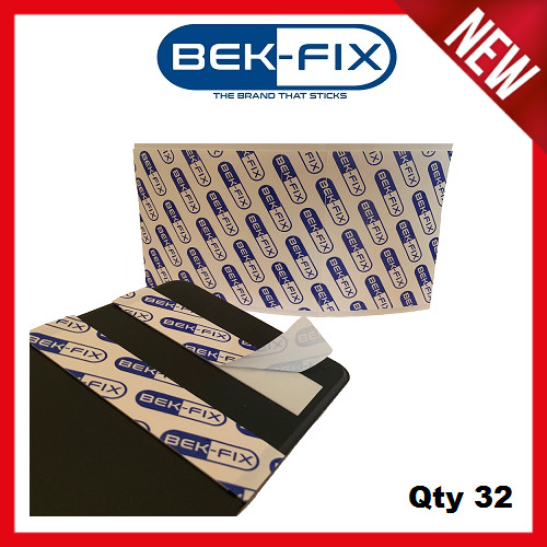 Number plate sticky pads - 32,