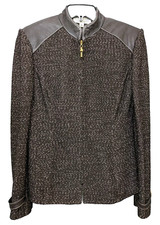 St John Brown Knit & Leather