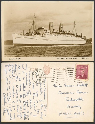 Canadian pacific empress of - canadian,