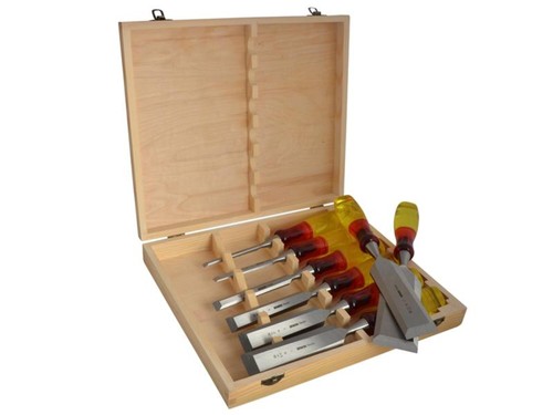 Marples 8pc chisel - chisel, bevel