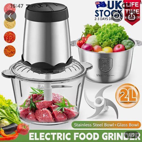 Electric meat food - electric, grinder