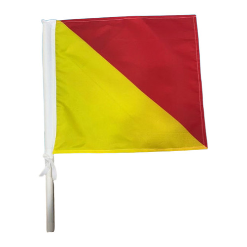 4pcs red yellow marine signal - red,