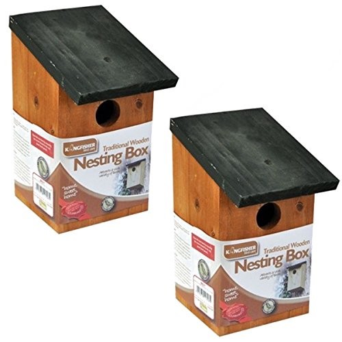 Wooden nesting box - wooden,