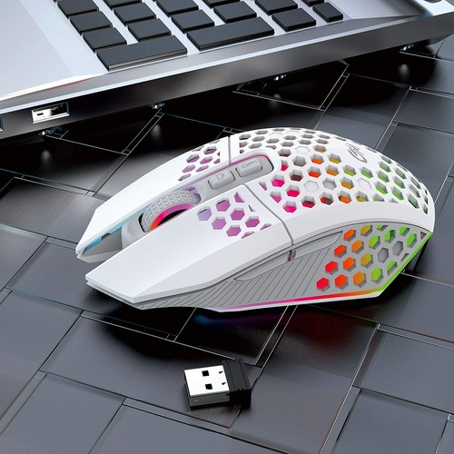 Wireless gaming mouse white - wireless,