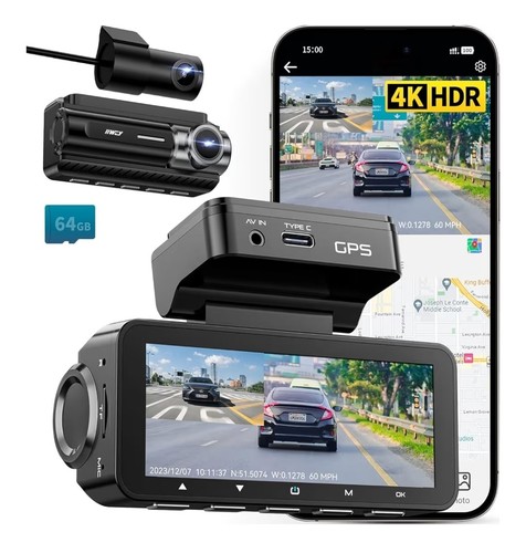Pro dash cam front and - pro,