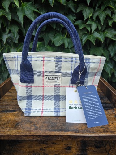 Barbour ladies leathen tote - barbour,