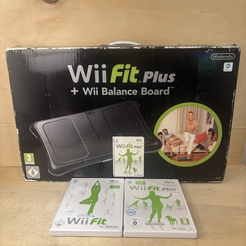 Nintendo wii fit plus black - nintendo,